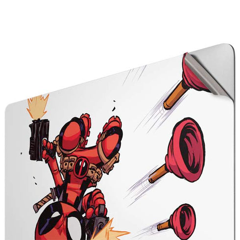 Marvel Deadpool Babypool Shooting Apple MacBook Pro 16-inch Skin